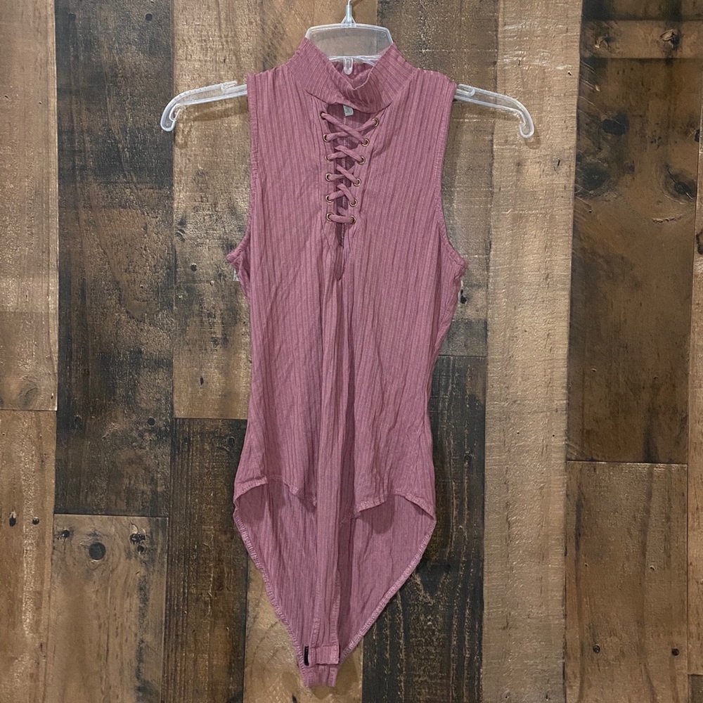 FINAL PRICE⚡️Nude Pink Bodysuit